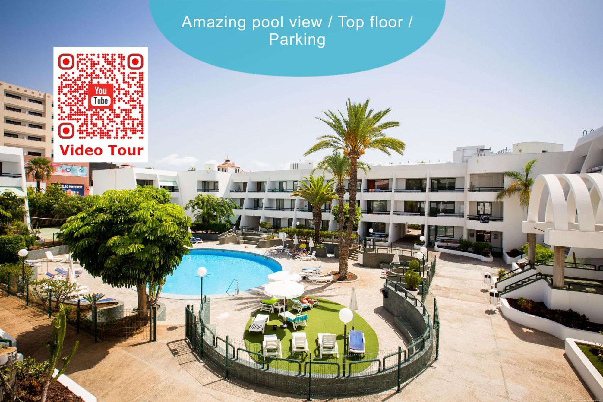 Go2Tenerife Apart'Teno Amazing Pool View & Near The Beach 美洲海滩 外观 照片